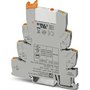 phoenixcontact Phoenix Contact PLC-RPT- 24UC/21/MS Relaisbaustein Nennspannung: 24V DC/AC Schaltstrom (max.): 6A 1