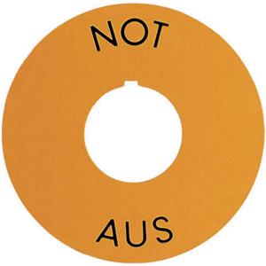 rafi 5.76 204.101.0400 Opdrukmotief (Ø) 60 mm NOT-AUS 1 stuk(s)