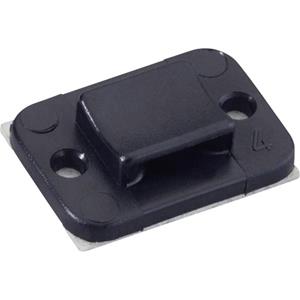 hellermanntyton TY3G1S-W-C1 Befestigungssockel selbstklebend, schraubbar 151-11310halogenfrei, UV-st