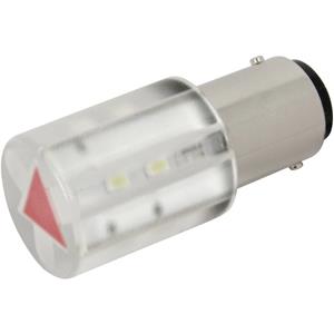 CML LED-signaallamp BA15d Rood 230 V/AC 320 mcd 18561230