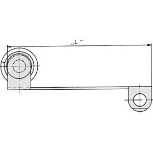 cherryswitches ZF 71400260 Zusatzbetätiger Rollenhebel