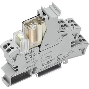 Veiligheidsrelais 788-384 Wago Voedingsspanning (num): 24 V/DC 2x wisselcontact (b x h x d) 15 x 64 x 86 mm 1 stuk(s)