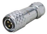 deltronconnectors Deltron Connectors DELMSF1210/P3I Rondconnector Stekker, recht Totaal aantal polen: 3 1 stuk(s)