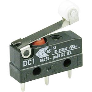 cherryswitches ZF Mikroschalter DC1C-H1RB 250 V/AC 6A 1 x Ein/(Ein) IP67 tastend 1St.