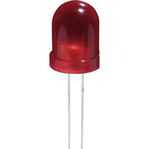 kingbright JUMBO-LED GRUEN 8MM Bedrade LED Groen Rond 8 mm 3 mcd 60 ° 20 mA 2.2 V