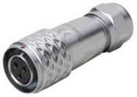 deltronconnectors Deltron Connectors DELMSF1210/S4I Rondconnector Bus, recht Totaal aantal polen: 4 1 stuk(s)