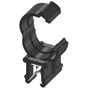 wkk Kantenclip steckbar Bündel-Ø (Fest)=13mm hitzestabilisiert, Kabelbündelung längs d