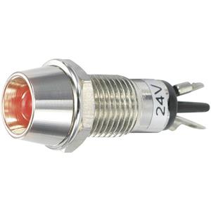 trucomponents TRU COMPONENTS LED-signaallamp Rood 24 V/DC TC-R9-115L 24 V RED