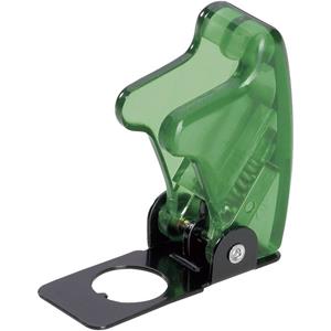 Veiligheidsafdekking Groen (transparant, TC-R17-10B) TRU COMPONENTS TC-R17-10B GREEN 1 stuk(s)