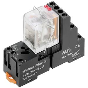 Weidmüllerler DRMKIT 24VAC 4CO LD/PB Relaisbaustein Nennspannung: 24 V/AC Schaltstrom (max.): 5A 4 Wec