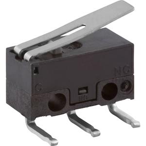 ZF DG13-B3LA Microschakelaar DG13-B3LA 125 V/AC 3 A 1x aan/(aan) Schakelwerk: IP40 / Aansluiting: IP00 Moment 1 stuk(s)