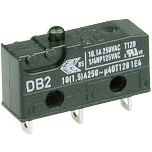 zf Microschakelaar DB2C-A1AA 250 V/AC 10 A 1x aan/(aan) Moment 1 stuk(s)