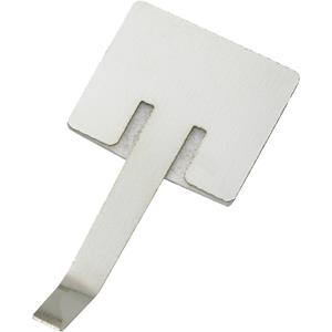 trucomponents TRU COMPONENTS Befestigungsschelle selbstklebend Bündel-Ø-Bereich 6mm (max) Silber