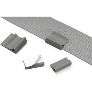 Panduit FCC5-A-C8 Befestigungssockel FCC5-A-C8 für Flachbandkabel Grau