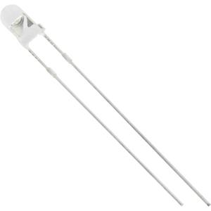 trucomponents TRU COMPONENTS 1577378 Bedrade LED Geel Rond 3 mm 4000 mcd 40 ° 20 mA