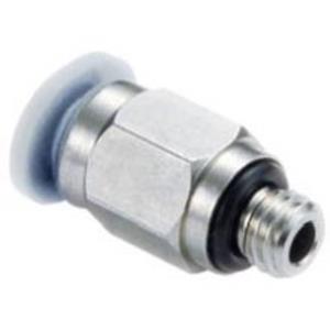 norgren Rechte koppeling M02250405 Schroefdraad (buiten): M5 Buis-Ø: 4 mm 1 stuk(s)