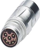 phoenixcontact M17 Compact Kupplungssteckverbinder ST-17P1N8A9K03S Silber Inhalt: 1St.