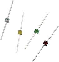 Broadcom HLMP-6300 LED bedrahtet Rot Gewölbt 1.9mm 10 mcd 90° 10mA 1.8V