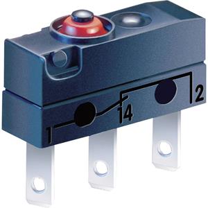 zf Microschakelaar DC2C-L1AA 250 V/AC 10 A 1x aan/(aan) Moment 1 stuk(s)
