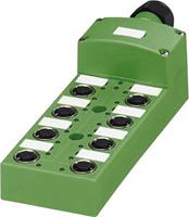 phoenixcontact SACB-8/16-L-C SCO Sensor/Aktorbox passiv M12-Verteiler mit Metallgewinde 1St