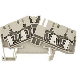 Doorgangsserieklemmen ZDU...-2 beige Weidmüller ZDU 4-2/4AN 1806980000-1 Beige 1 stuk(s)