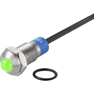 trucomponents TRU COMPONENTS LED-lamp Groen 12 V