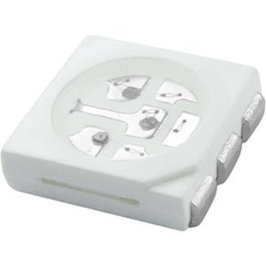 trucomponents TRU COMPONENTS SMD-LED 5050 Warm-wit 120 ° 20 mA 3.4 V