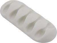 trucomponents TRU COMPONENTS Kabelhalter selbstklebend Bündel-Ø-Bereich 8mm (max) Transparent