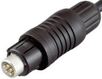 Binder Rundstecker Stecker, gerade Serie (Rundsteckverbinder): 430 Gesamtpolzahl: 3