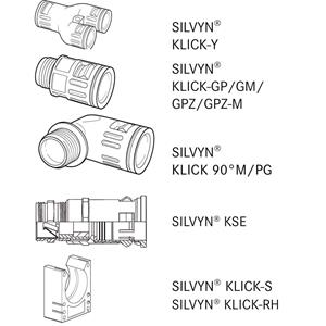 LAPP 61815160 SILVYN RILL PA12 36/36x42,5 GY Beschermslang (ribbelslang) Grijs 36 mm 25 m