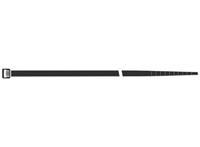 Sapiselco Kabelbinder Nylon schwarz 200x 2,5mm, 100 Stück