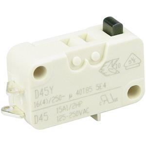 zf Microschakelaar D453-B8AA 250 V/AC 16 A 1x aan/(aan) Moment 1 stuk(s)