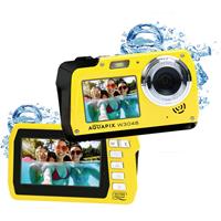 W3048-Y Edge Digitale camera 48 Mpix Geel Onderwatercamera, Frontdisplay