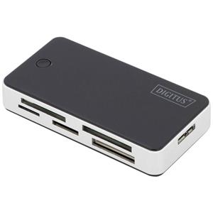 ASSMANN Electronic DA-70330-1 USB 3.0 Zwart, Wit geheugenkaartlezer