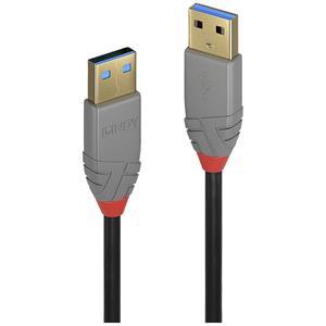 Lindy 36753. Lengte snoer: 3 m, Aansluiting 1: USB A, Aansluiting 2: USB A, USB-versie: 3.2 Gen 1 (3.1 Gen 1), Maximale overdrachtssnelheid van gegevens: 5000 Mbit/s, Contact geleider materiaal: Goud,