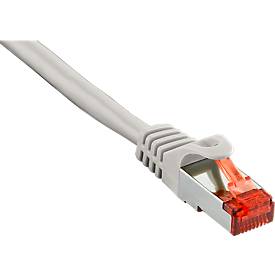 Good Connections Alcasa 8060-030. Lengte snoer: 3 m, Kabel standaard: Cat6, Kabelafscherming: S/FTP (S-STP), Aansluiting 1: RJ-45, Aansluiting 2: RJ-45, Geslacht connector: Mannelijk/Mannelijk, Kleur 