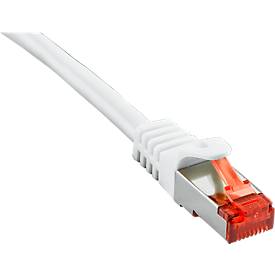 Good Connections Alcasa 8060-030W. Lengte snoer: 3 m, Kabel standaard: Cat6, Kabelafscherming: S/FTP (S-STP), Aansluiting 1: RJ-45, Aansluiting 2: RJ-45, Geslacht connector: Mannelijk/Mannelijk, Kleur