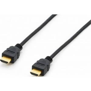 Equip 119373. Lengte snoer: 10 m, Aansluiting 1: HDMI Type A (Standard), Aansluiting 1 type: Mannelijk, Aansluiting 2: HDMI Type A (Standard), Aansluiting 2 type: Mannelijk, Contact geleider materiaal