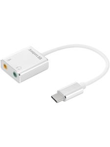 Sandberg USB-C to Sound Link. Hostinterface: USB, Type aansluitplug: 3,5 mm. Kleur van het product: Zilver, Wit. Breedte verpakking: 80 mm, Diepte verpakking: 16 mm, Hoogte verpakking: 120 mm