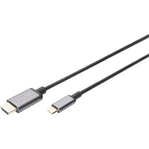 DA-70821 DIGITUS USB-C - HDMI Video Adapter Cable, UHD 4K / 30 Hz