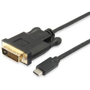 equip Kabel usb-c stecker auf dvi (24+1) 1,8m ref. 133468