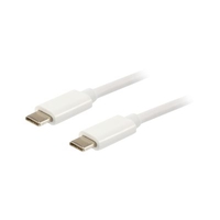 Kabel usb platinum usb-c Stecker auf usb-c Stecker 1m Equip Farbe weiß