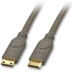 Lindy 0.5m HDMI CAT2. Lengte snoer: 0,5 m, Aansluiting 1: HDMI Type C (Mini), Aansluiting 2: HDMI Type C (Mini), Contact geleider materiaal: Goud, Overdrachtssnelheid: 10,2 Gbit/s, Kleur van het produ