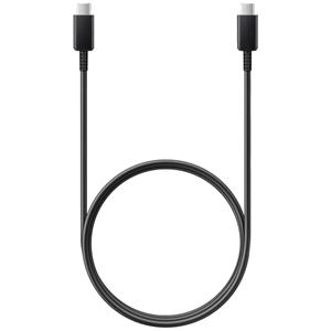 samsung EP-DN975 - USB-kabel - USB-C (M) naar USB-C (M) - USB 2.0 - 1 m - USB-stroomtoevoer (5A, 100W) - zwart