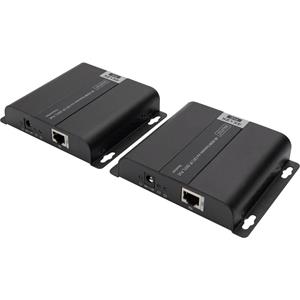 Digitus DS-55124 1 poort HDMI Extender set 3840 x 2160 pix Zwart