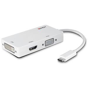 Lindy - externer Videoadapter - VL100 - weiß