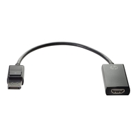 DisplayPort to HDMI 4K Adapter - Videoadapter - DisplayPort / HDMI - DisplayPort (M) naar HDMI (V) - 4K ondersteuning - voor HP t530; EliteDesk 800 G4; EliteOne 800 G3; ProDesk 400 G5, 600 G3, 600 G4