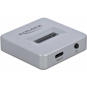DeLOCK 64000 basisstation voor opslagstations Zilver