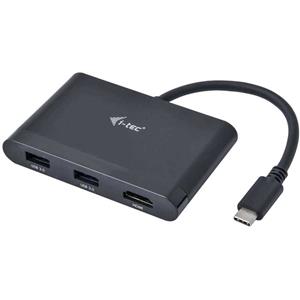 iTEC I-Tec C31DTPDHDMI USB 3.0 (3.1 Gen 1) Type-C 5000Mbit/s Zwart hub & concentrator