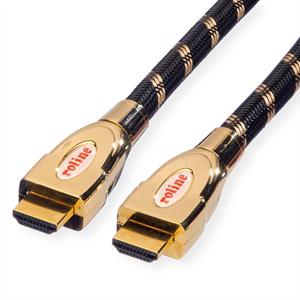 Roline GOLD HDMI Ultra HD Cable + Ethernet, M/M 5 m